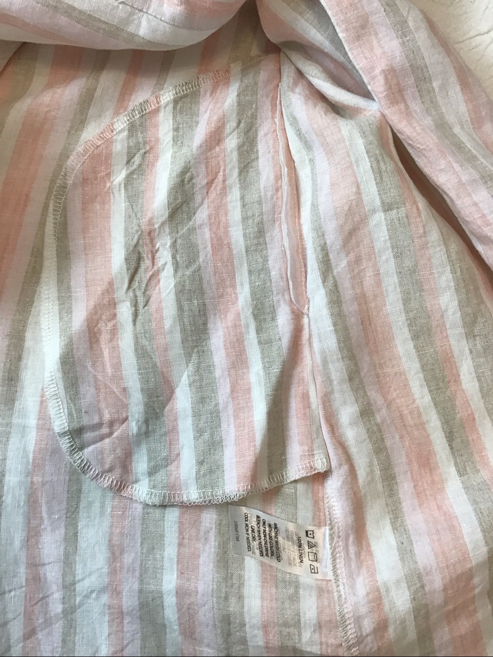 Saks Fifth Avenue Linen Shirt Dress - Picture 6 of 9